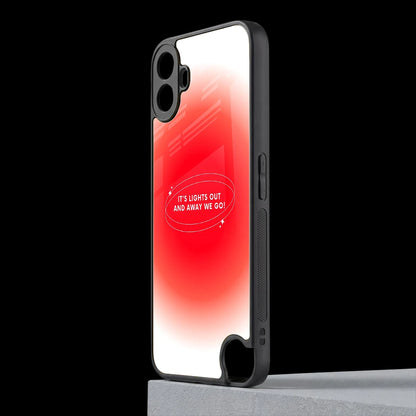 Racing Spirit cmf nothing phone 1 mobile cover | shockproof glass phone case