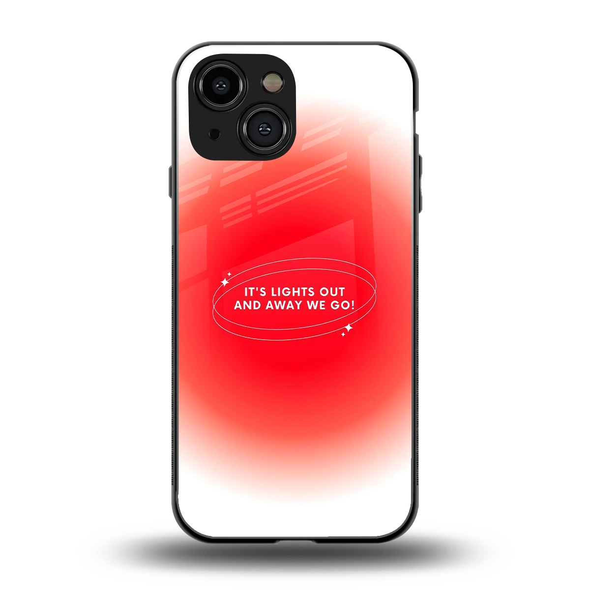 Racing Spirit back phone cover | glass case for iphone 13 mini