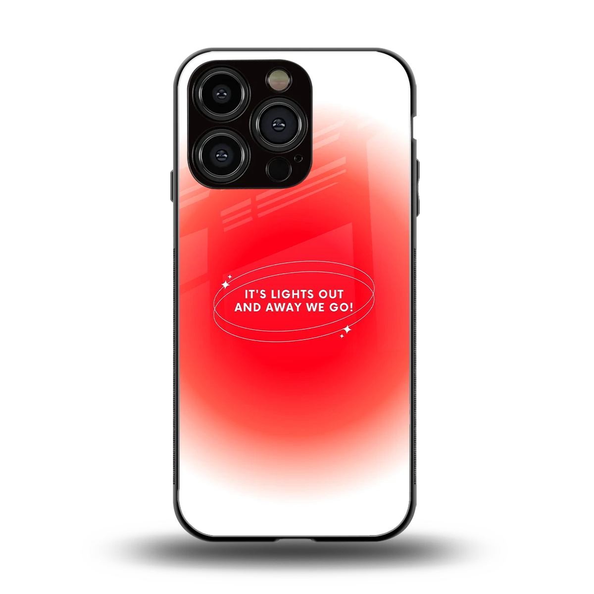 Racing Spirit back phone cover | glass case for iphone 16 pro