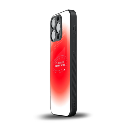 Racing Spirit iphone 16 pro mobile cover | shockproof glass phone case