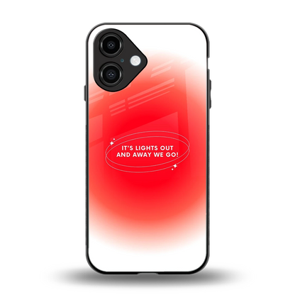 Racing Spirit back phone cover | glass case for iphone 16