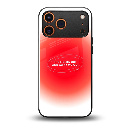 Racing Spirit back phone cover | glass case for iphone 17 pro max