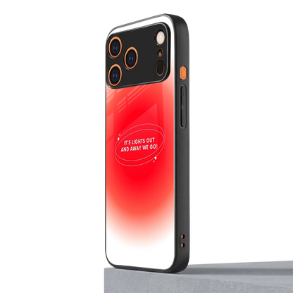 Racing Spirit iphone 17 pro mobile cover | shockproof glass phone case