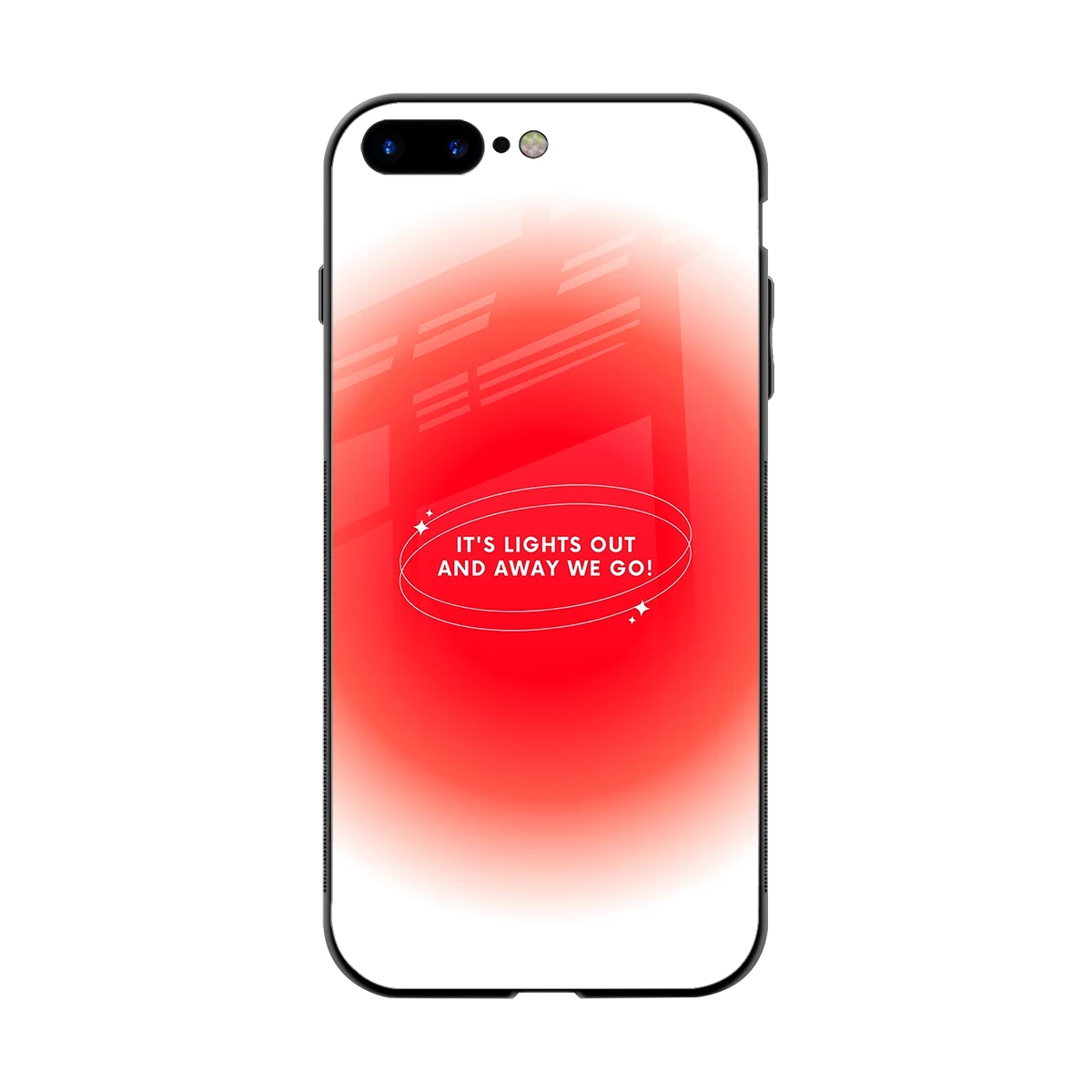 Racing Spirit back phone cover | glass case for iphone 8 plus