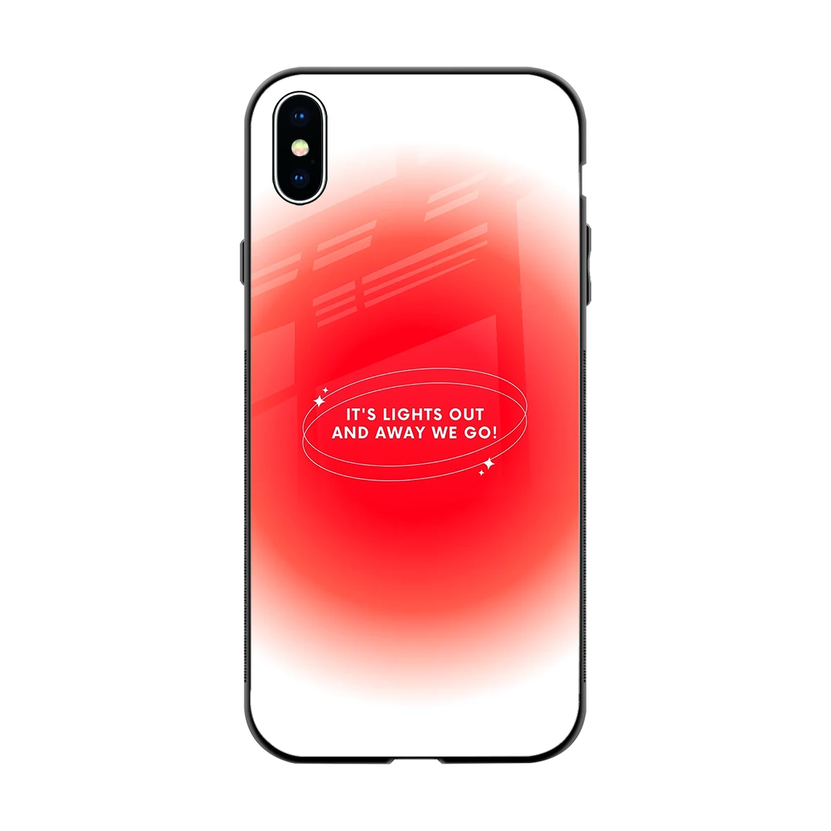 Racing Spirit back phone cover | glass case for iphone xs max