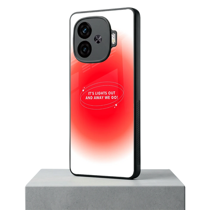 Racing Spirit iqoo neo 10r 5g mobile cover | shockproof glass phone case