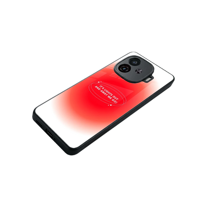 Racing Spirit stylish phone case for iqoo neo 10r 5g | glossy glass and slim fit