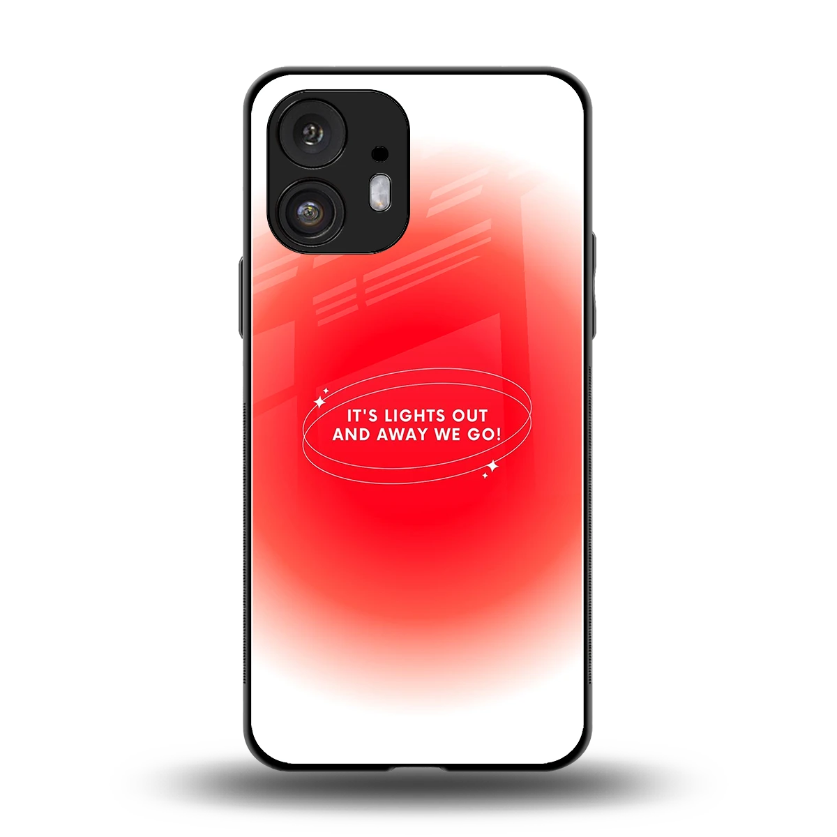 Racing Spirit back phone cover | glass case for nothing phone 2