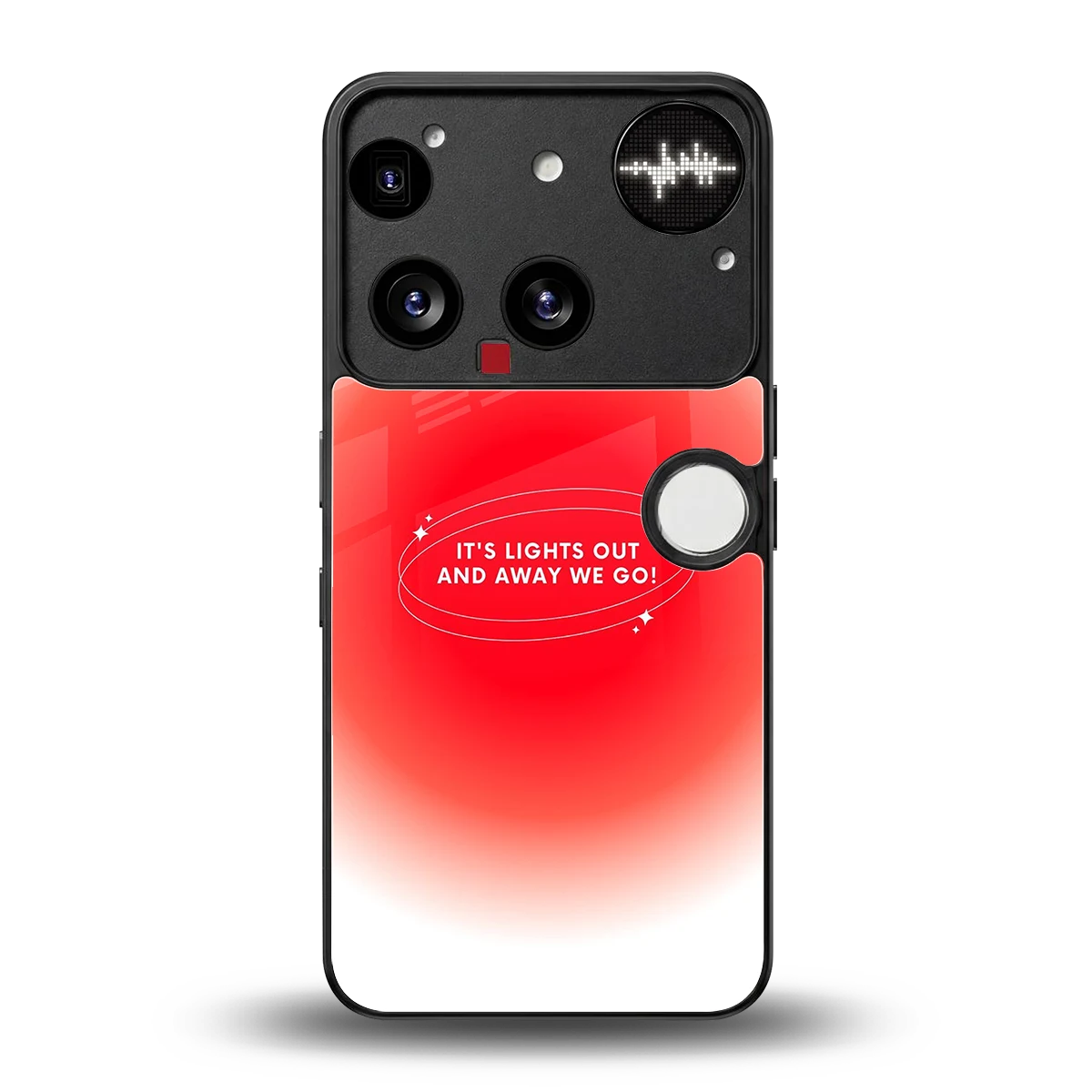 Racing Spirit back phone cover | glass case for nothing phone 3