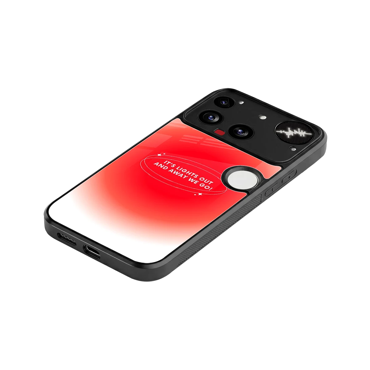 Racing Spirit stylish phone case for nothing phone 3 | glossy glass and slim fit