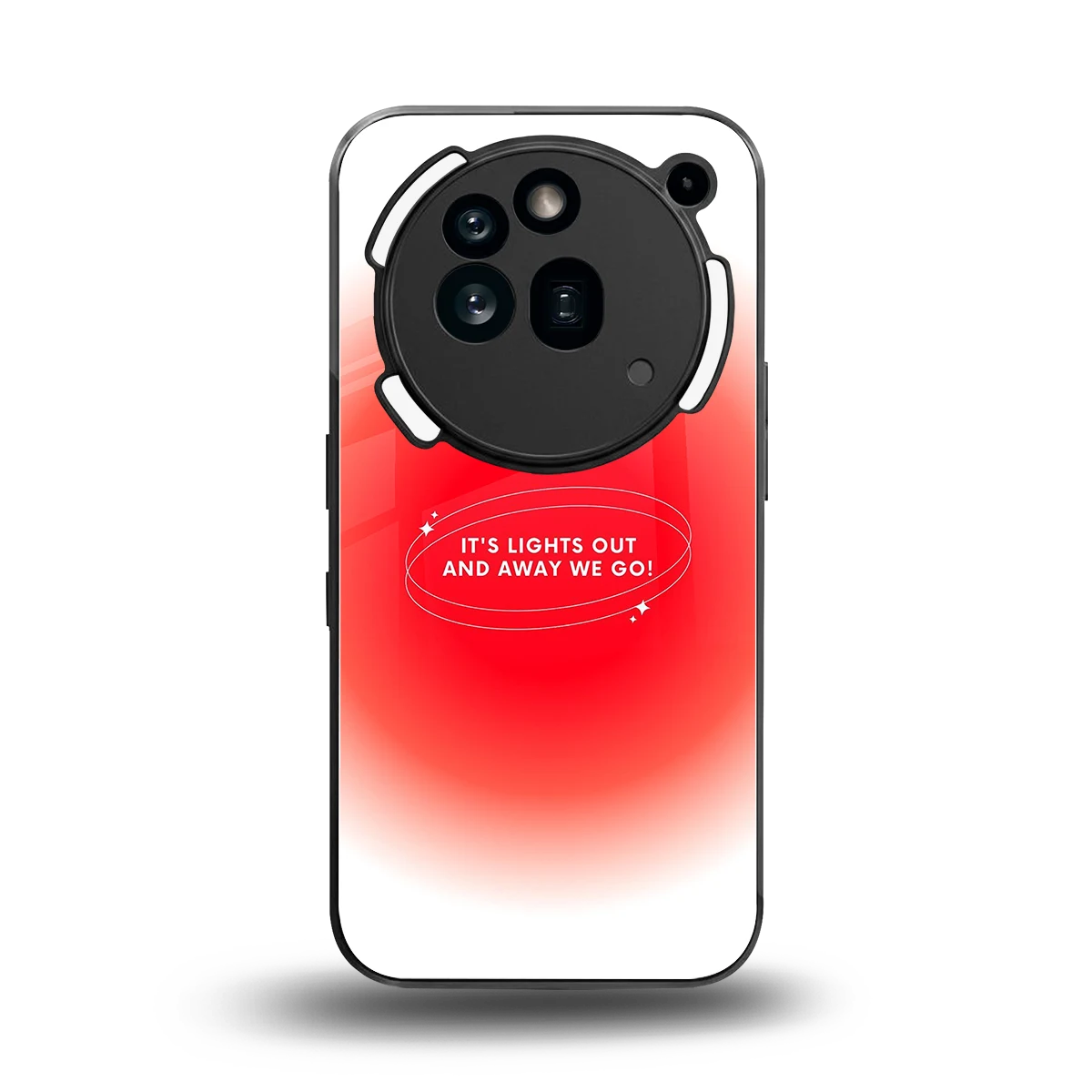 Racing Spirit back phone cover | glass case for nothing phone 3a pro