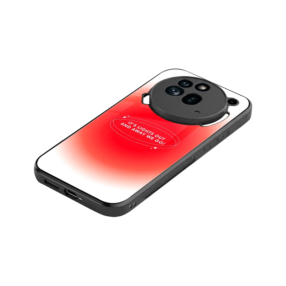 Racing Spirit stylish phone case for nothing phone 3a pro | glossy glass and slim fit
