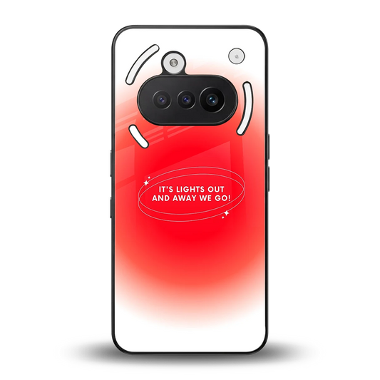 Racing Spirit back phone cover | glass case for nothing phone 3a