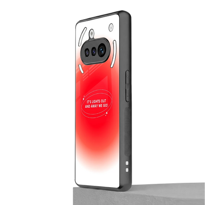 Racing Spirit nothing phone 3a mobile cover | shockproof glass phone case