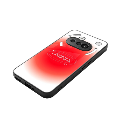 Racing Spirit stylish phone case for nothing phone 3a | glossy glass and slim fit