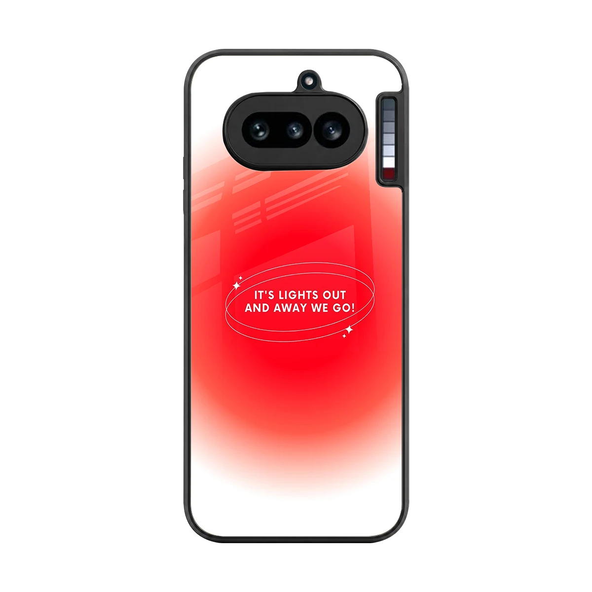 Racing Spirit back phone cover | glass case for nothing phone 4a