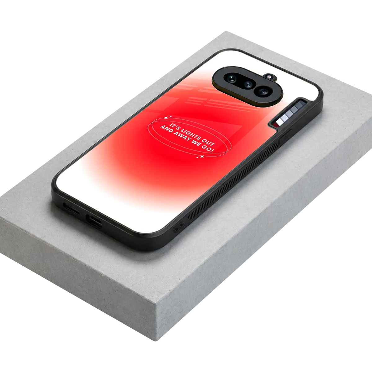 Racing Spirit stylish phone case for nothing phone 4a | glossy glass and slim fit