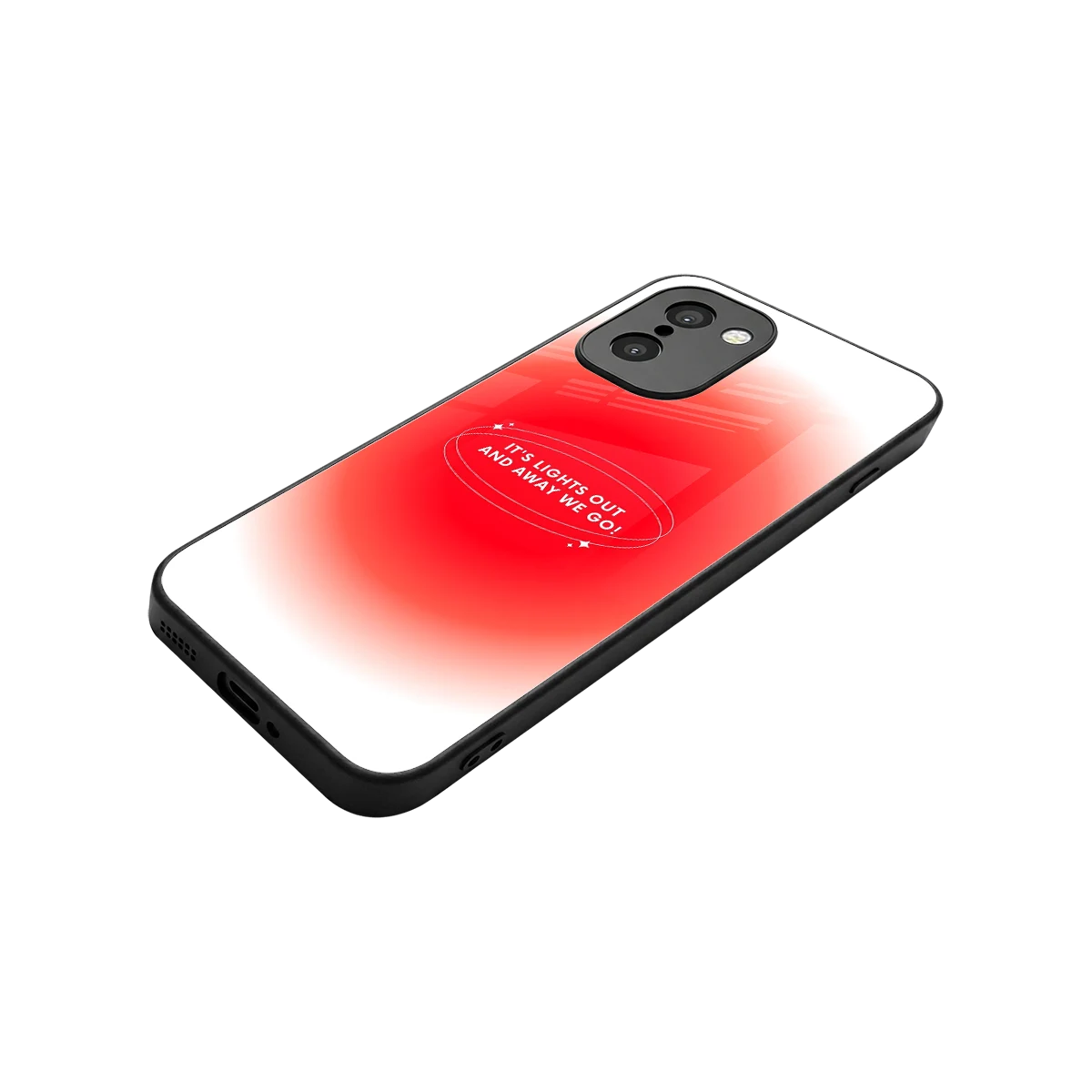Racing Spirit stylish phone case for oneplus 15r | glossy glass and slim fit
