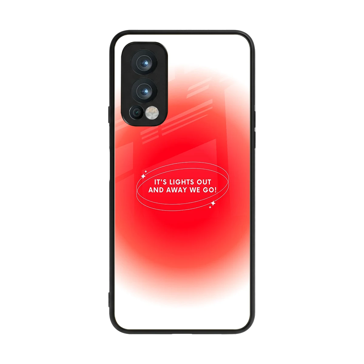 Racing Spirit back phone cover | glass case for oneplus nord 2