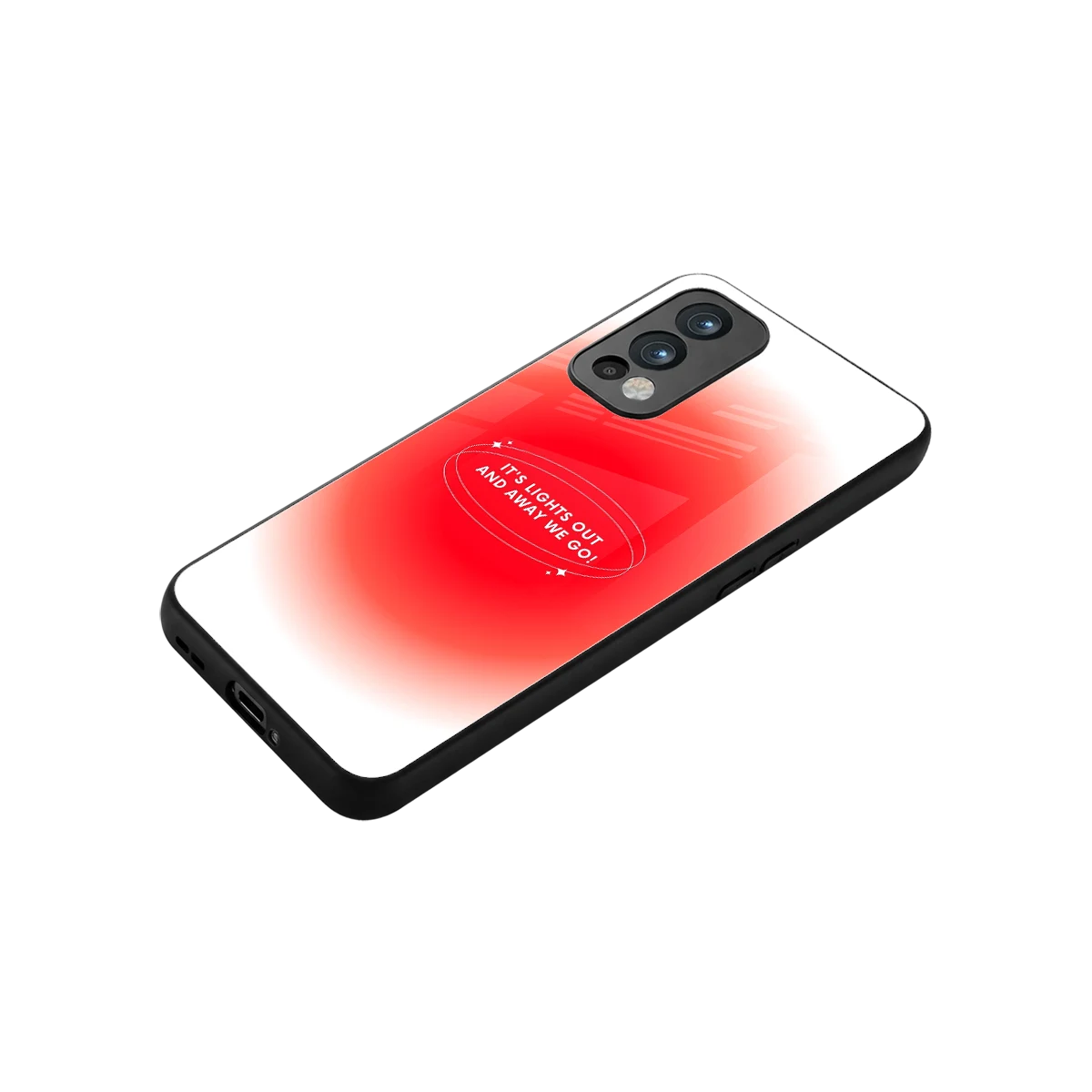 Racing Spirit stylish phone case for oneplus nord 2 | glossy glass and slim fit