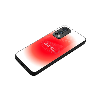 Racing Spirit stylish phone case for oneplus nord 2 | glossy glass and slim fit