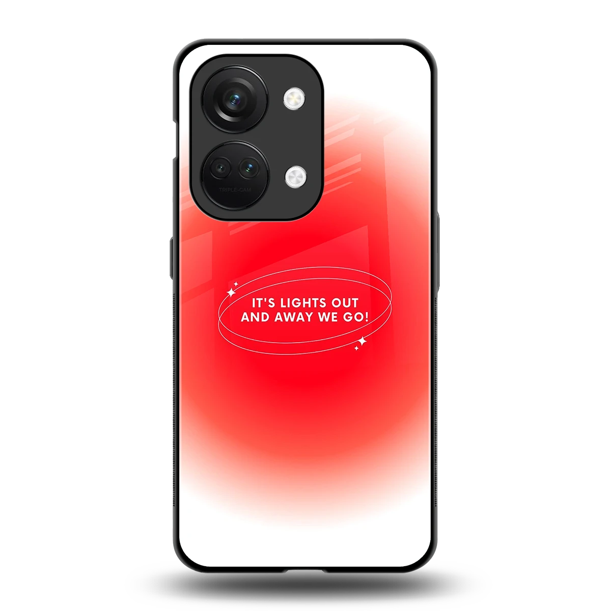 Racing Spirit back phone cover | glass case for oneplus nord 3