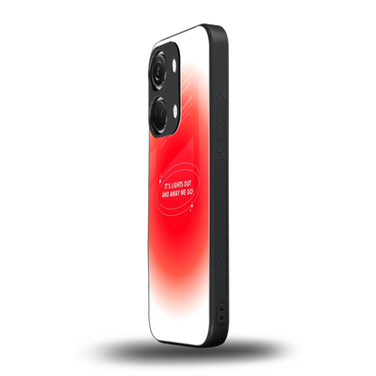 Racing Spirit oneplus nord 3 mobile cover | shockproof glass phone case