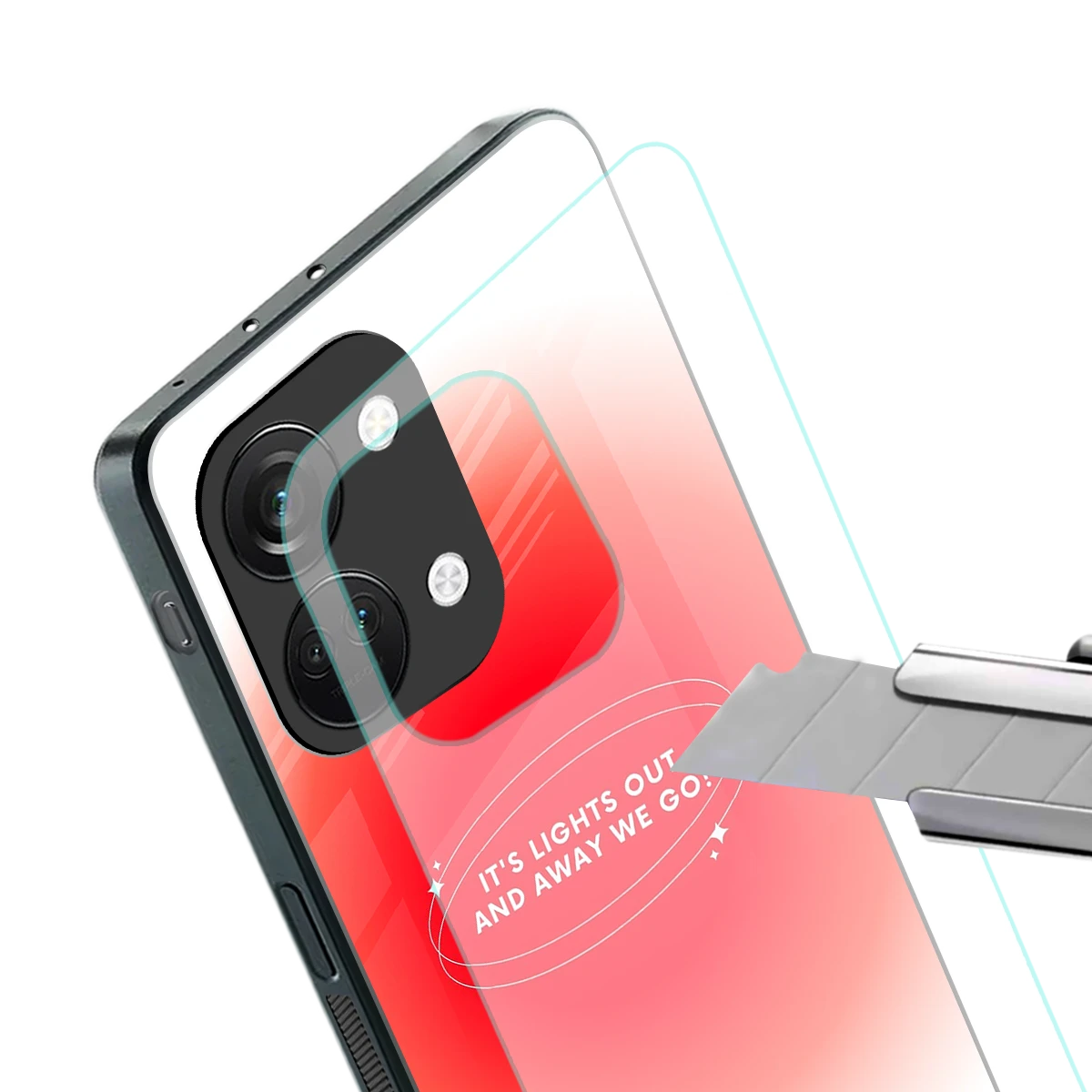 Racing Spirit stylish phone case for oneplus nord 3 | glossy glass and slim fit