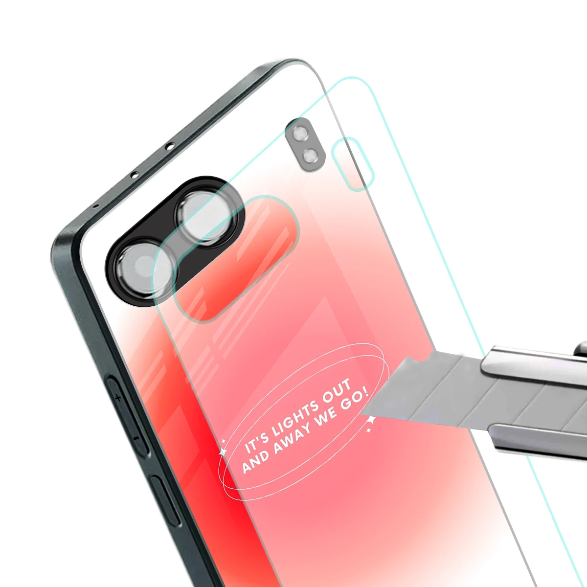 Racing Spirit stylish phone case for oneplus nord 4 | glossy glass and slim fit