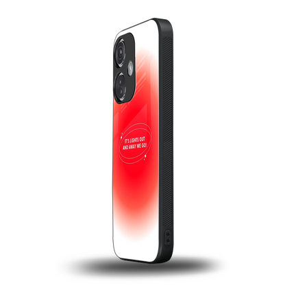 Racing Spirit oneplus nord ce 3 mobile cover | shockproof glass phone case