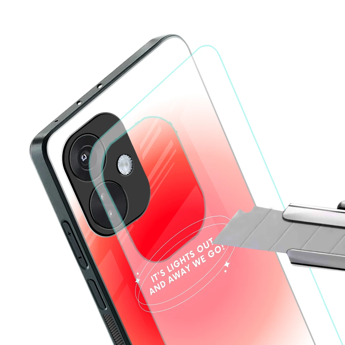 Racing Spirit stylish phone case for oneplus nord ce 3 | glossy glass and slim fit