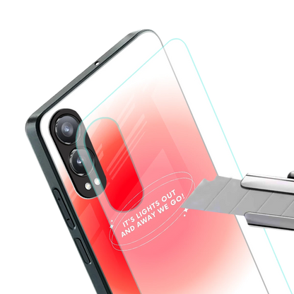 Racing Spirit stylish phone case for oneplus nord ce 4 lite | glossy glass and slim fit