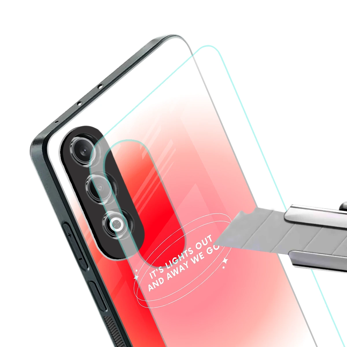 Racing Spirit stylish phone case for oneplus nord ce 4 | glossy glass and slim fit