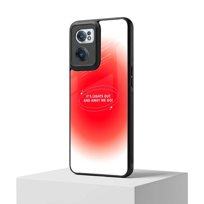 Racing Spirit oneplus nord ce 2 mobile cover | shockproof glass phone case