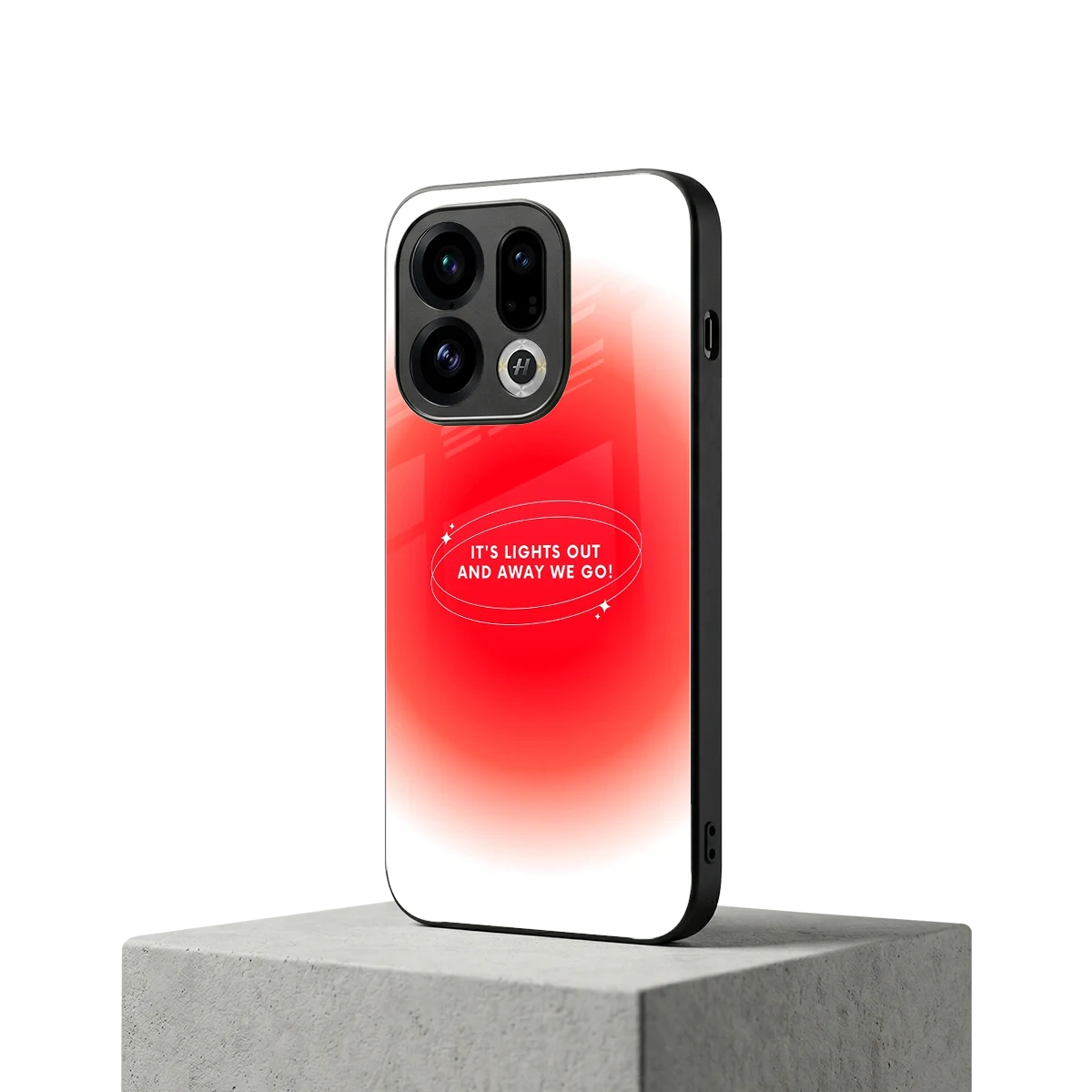 Racing Spirit oppo find x9 mobile cover | shockproof glass phone case