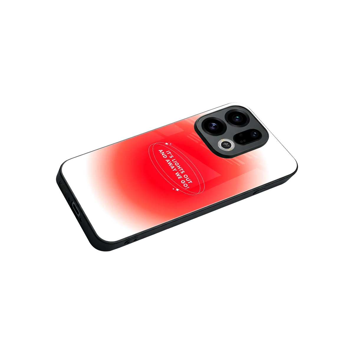 Racing Spirit stylish phone case for oppo find x9 | glossy glass and slim fit