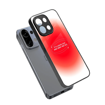 Racing Spirit sleek oppo k13 5g cover with tempered glass back and TPU edges