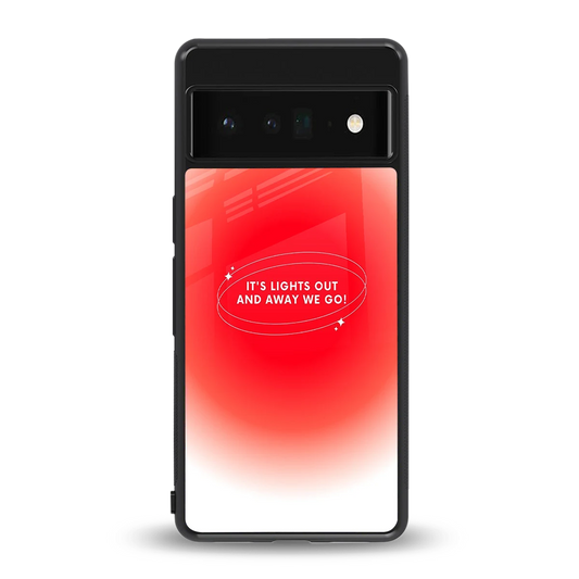 Racing Spirit back phone cover | glass case for google pixel 6 pro