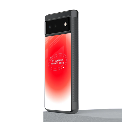 Racing Spirit stylish phone case for google pixel 6a | glossy glass and slim fit