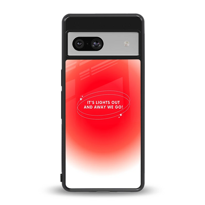 Racing Spirit back phone cover | glass case for google pixel 7a