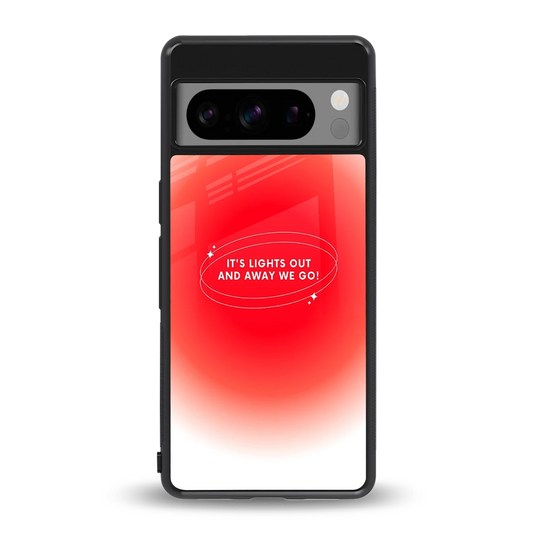 Racing Spirit back phone cover | glass case for google pixel 8 pro