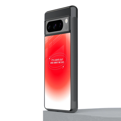 Racing Spirit stylish phone case for google pixel 8 pro | glossy glass and slim fit