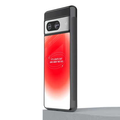 Racing Spirit stylish phone case for google pixel 8 | glossy glass and slim fit