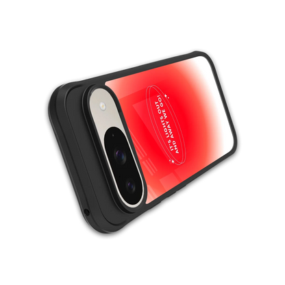 Racing Spirit stylish phone case for google pixel 9 | glossy glass and slim fit