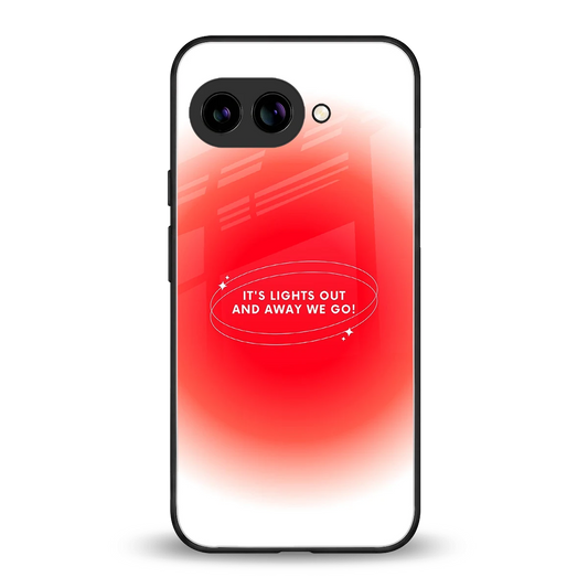 Racing Spirit back phone cover | glass case for google pixel 9a