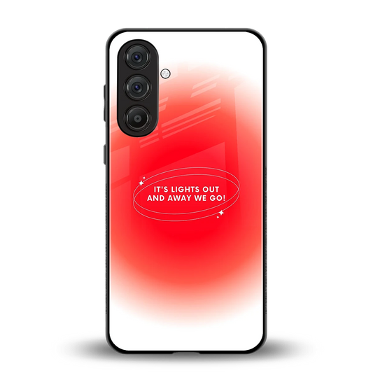Racing Spirit back phone cover | glass case for samsung galaxy m36 5g