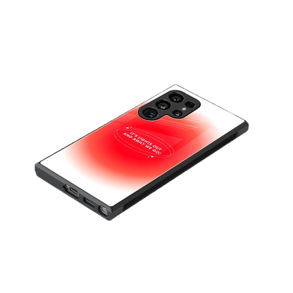 Racing Spirit stylish phone case for samsung galaxy s23 ultra | glossy glass and slim fit