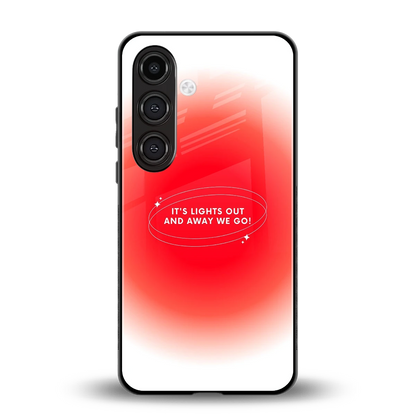 Racing Spirit back phone cover | glass case for samsung galaxy s24 plus