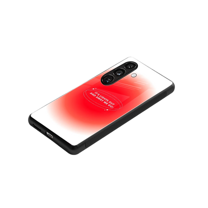 Racing Spirit stylish phone case for samsung galaxy s23 fe | glossy glass and slim fit