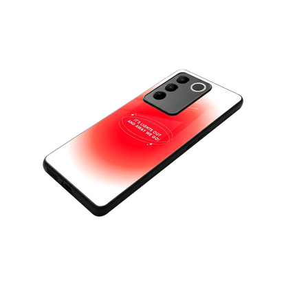 Racing Spirit stylish phone case for vivo v27 5g | glossy glass and slim fit